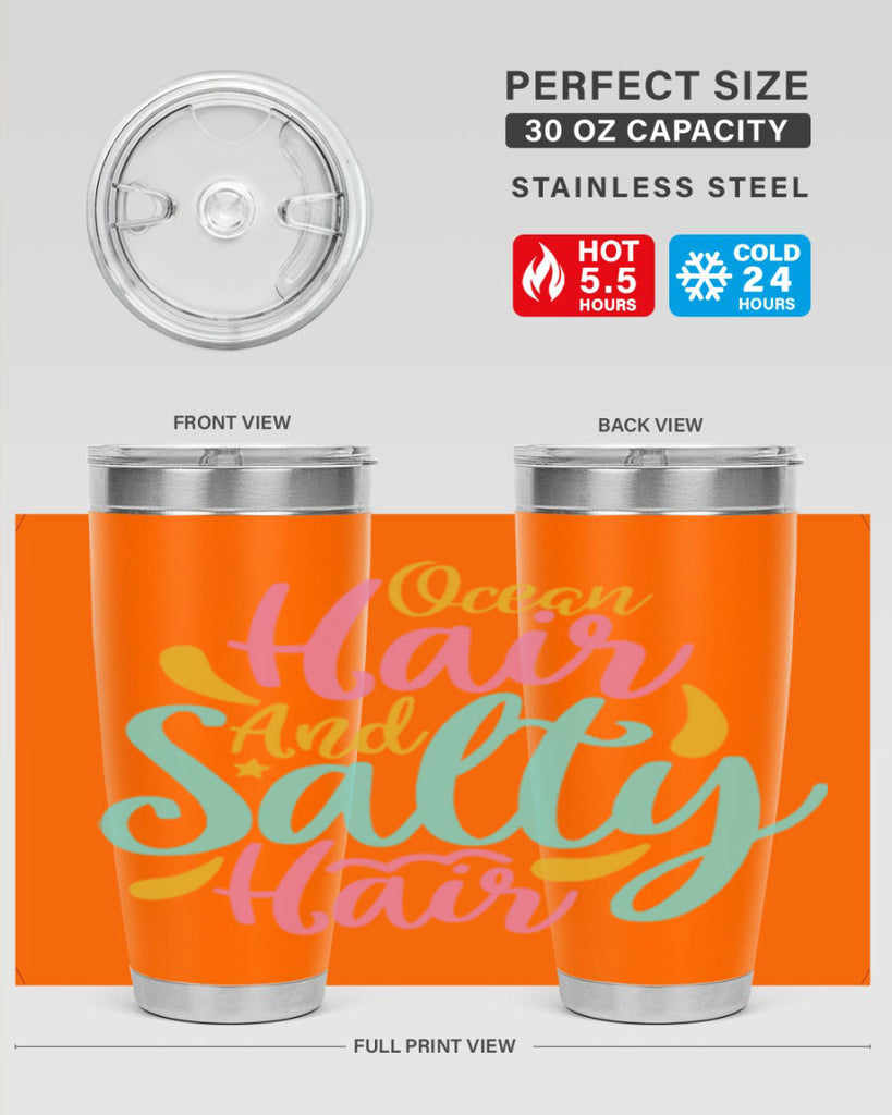 OCEAN HAIR SALTY HAIR Style 60#- summer- Tumbler