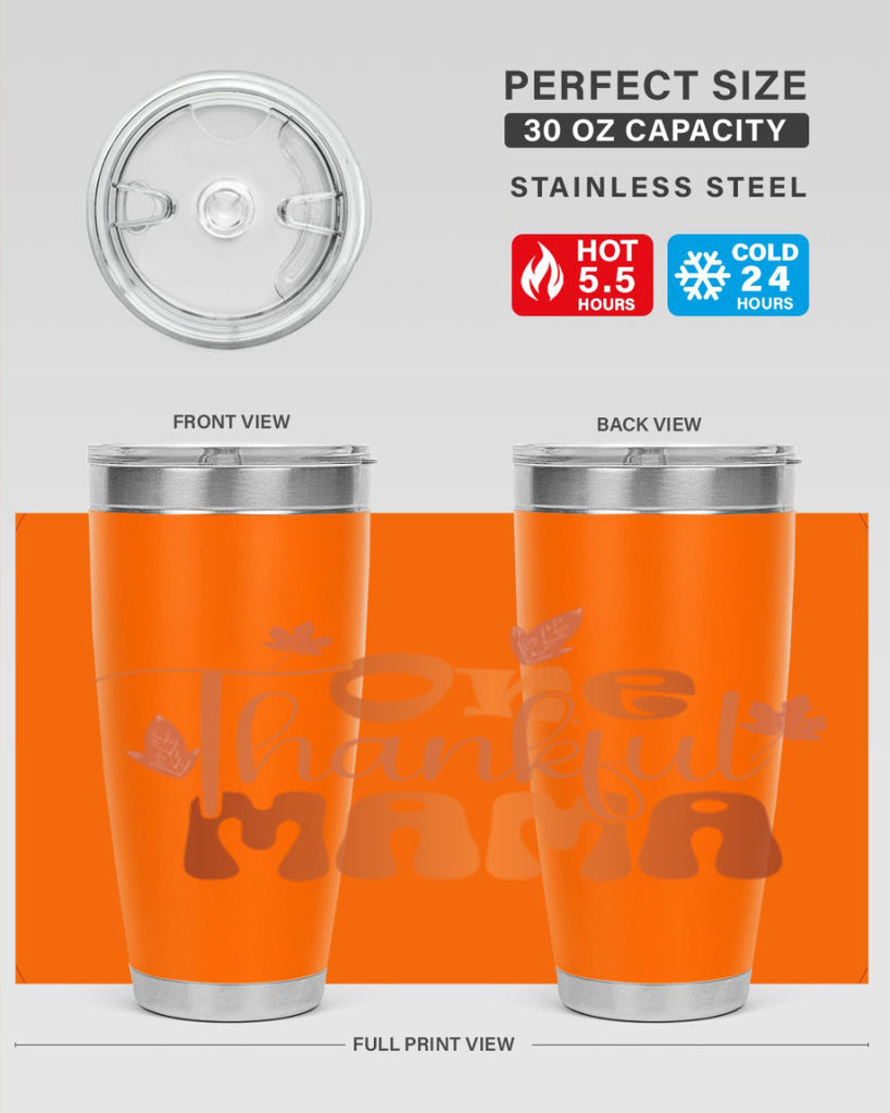 One Thankful Mama 465#- fall- Tumbler