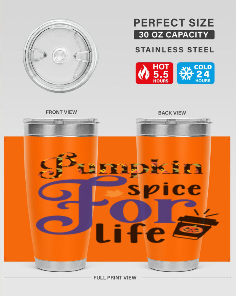 Pumpkinspiceforlife 566#- fall- Tumbler