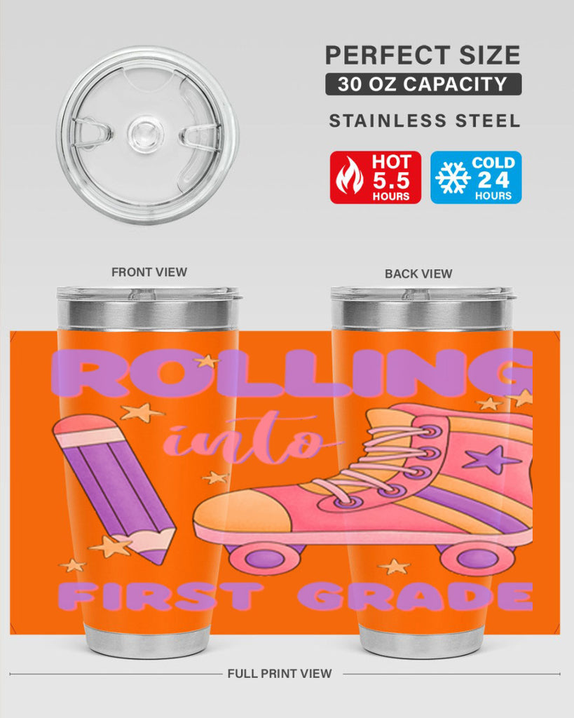 Rolling into 1st Grade 1#- 1st grade- Tumbler