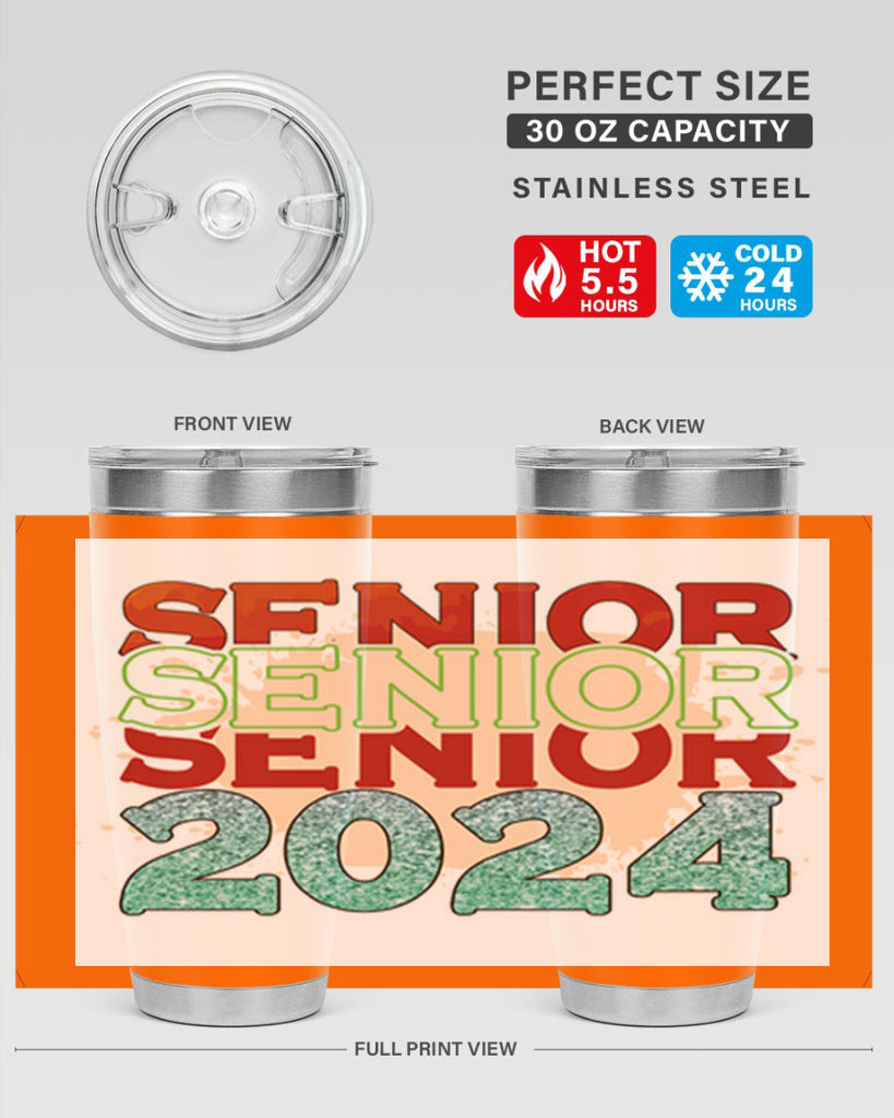 Senior 2024 1 10#- 12th grade- Tumbler
