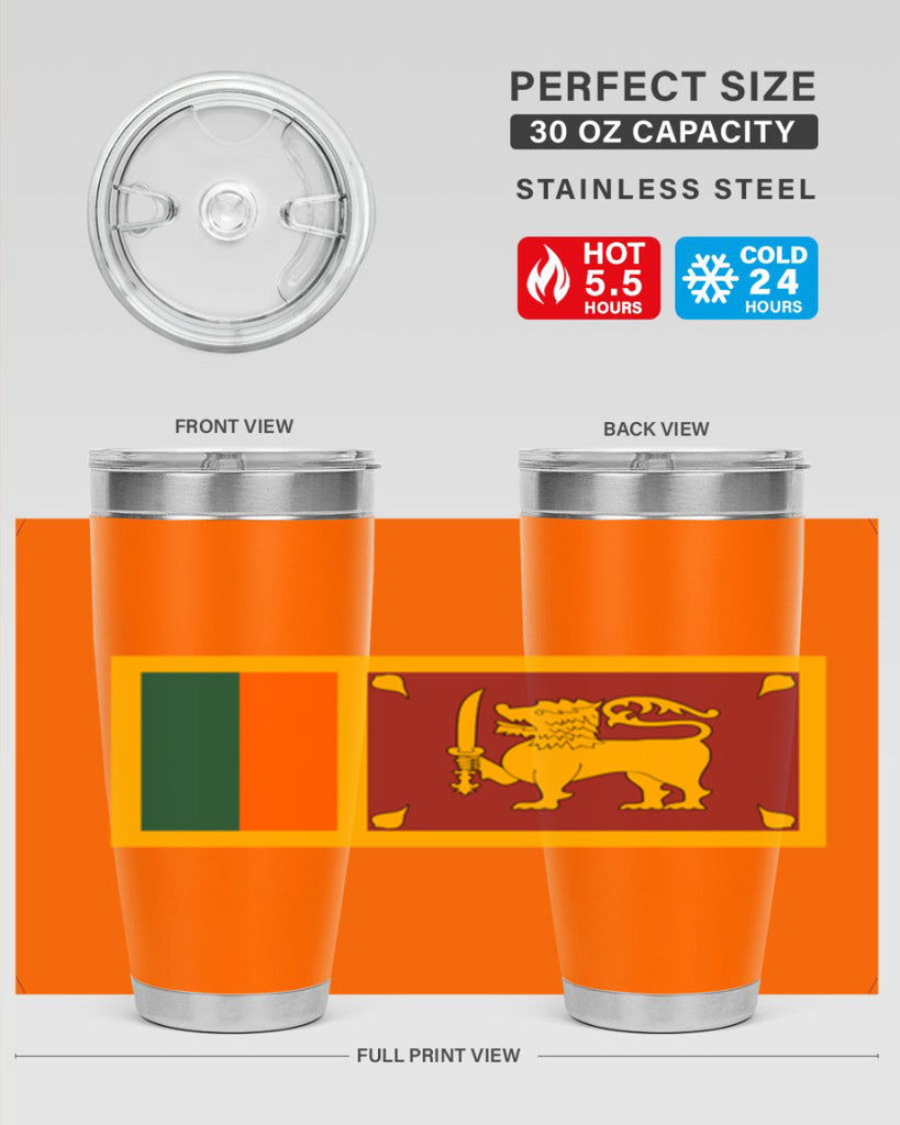 Sri Lanka 32#- world flags- Tumbler