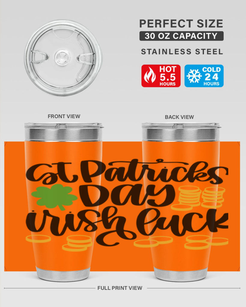 St Patricks Day Irish Luck Style 28#- St Patricks Day- Tumbler
