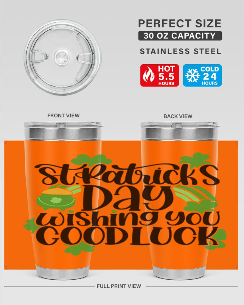 St Patricks Day Wishing You Good Luck Style 27#- St Patricks Day- Tumbler