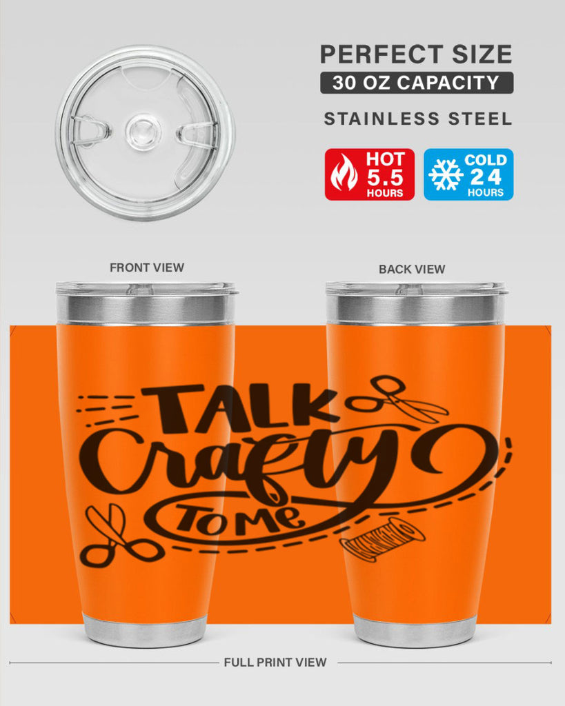Talk Crafty Tome 7#- crafting- Tumbler