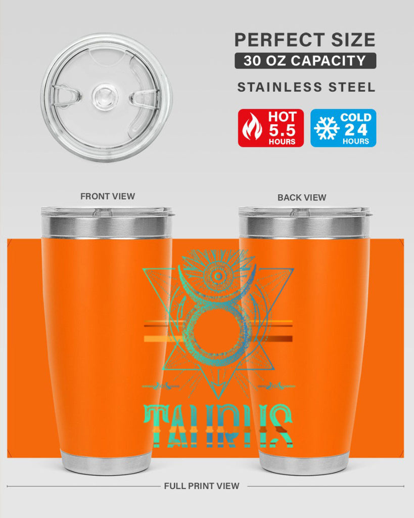 Taurus 506#- zodiac- Tumbler
