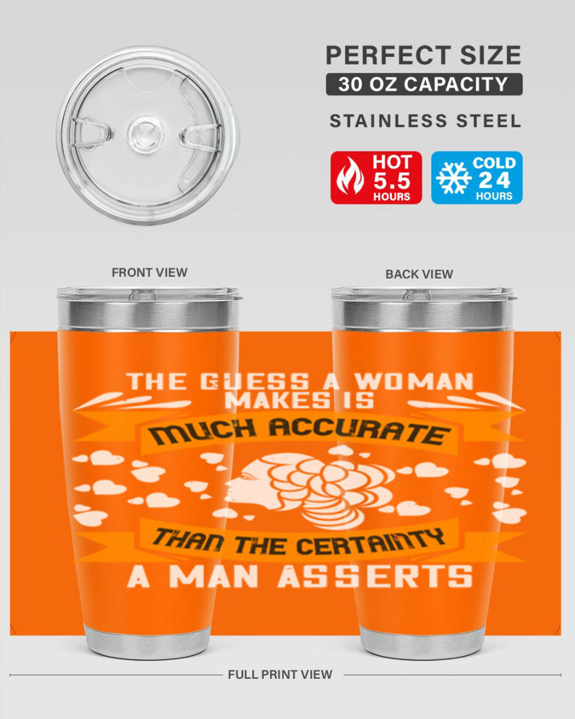 The guess a woman makes is much accurate Style 31#- womens day- Tumbler