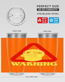 Warning Style 12#- duck- Tumbler