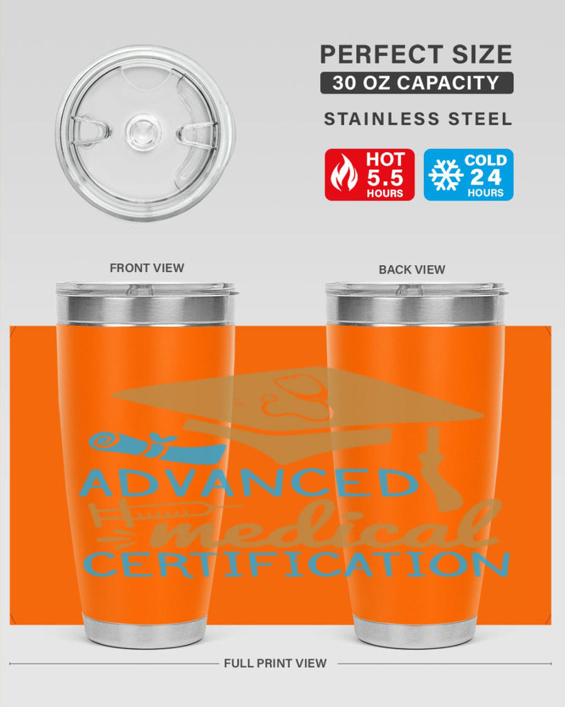 advanced medical certification Style 50#- medical- tumbler