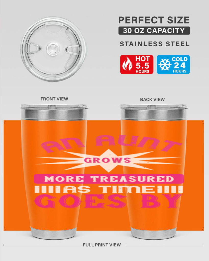 an aunt grows more treasured as time goes by 220#- mom- Tumbler
