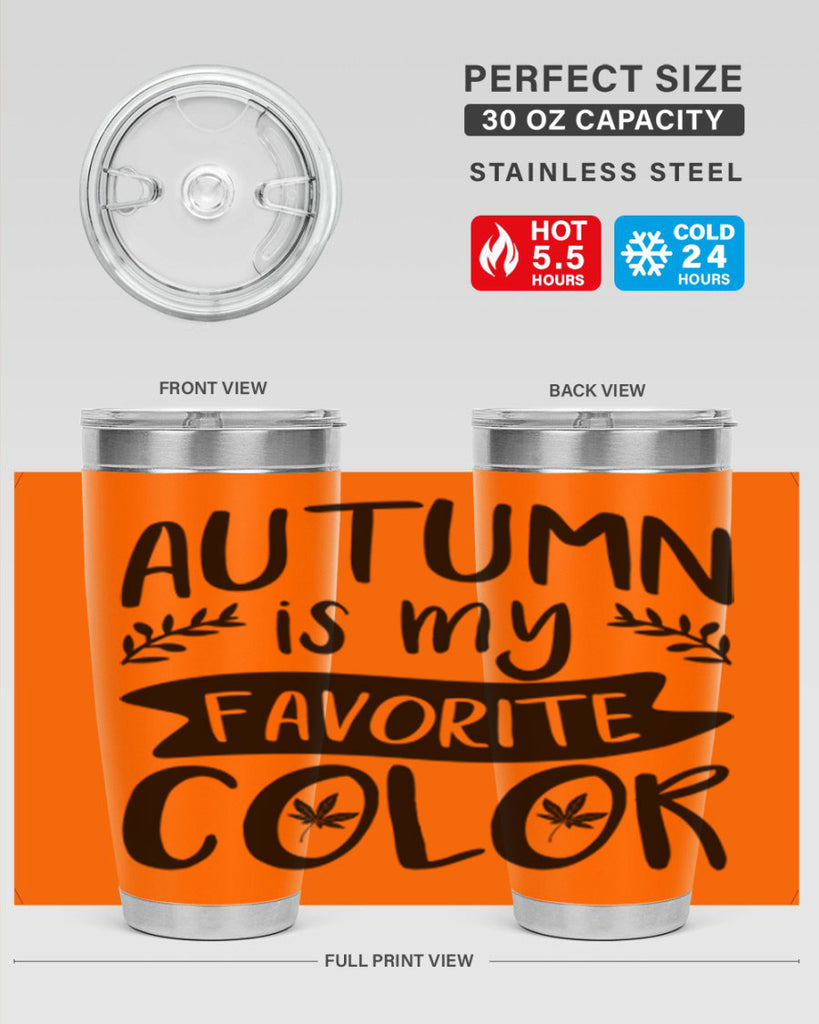 autumn is my favorite color 17#- fall- Tumbler