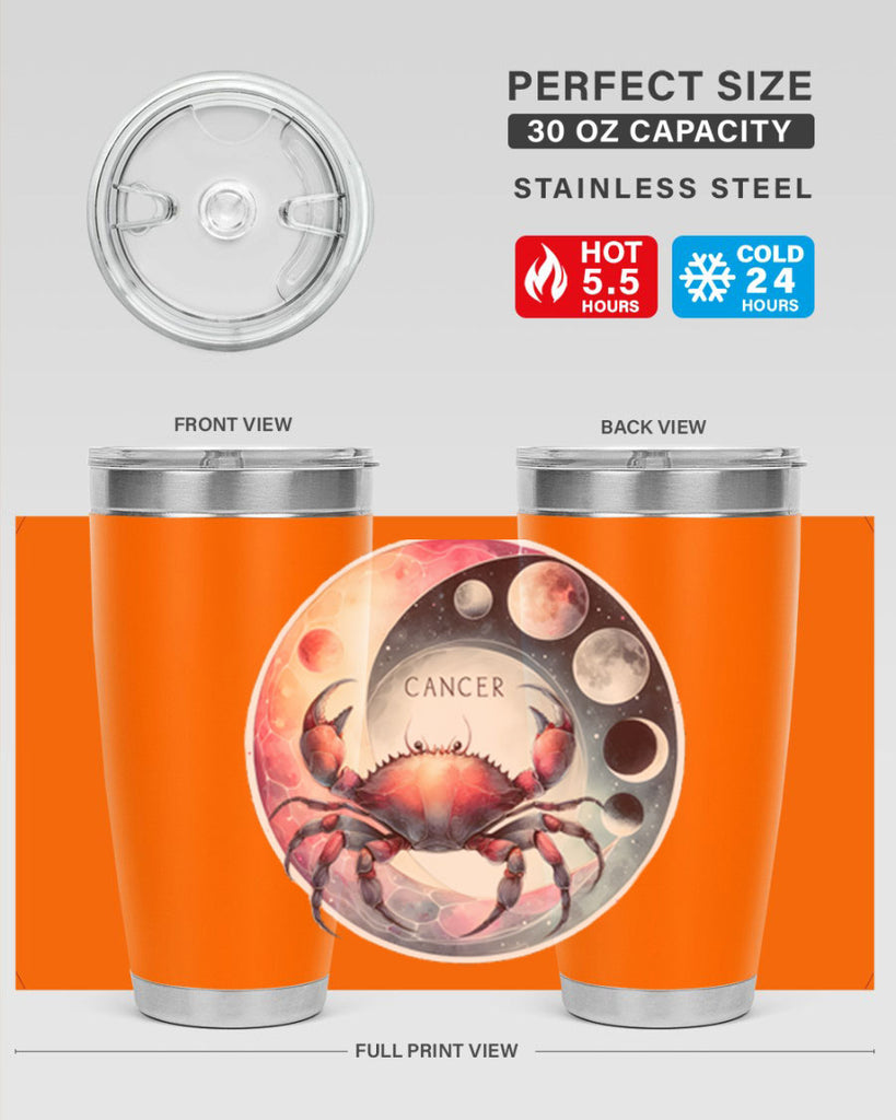 cancer 166#- zodiac- Tumbler