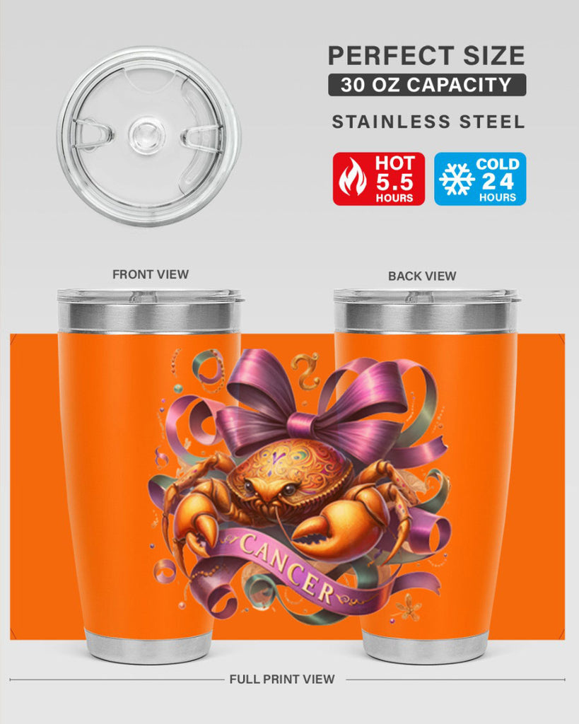 cancer 173#- zodiac- Tumbler