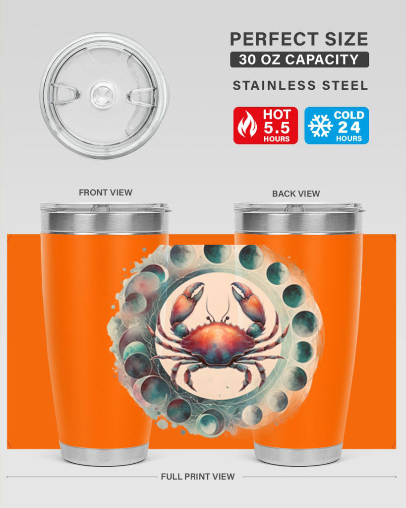 cancer 179#- zodiac- Tumbler