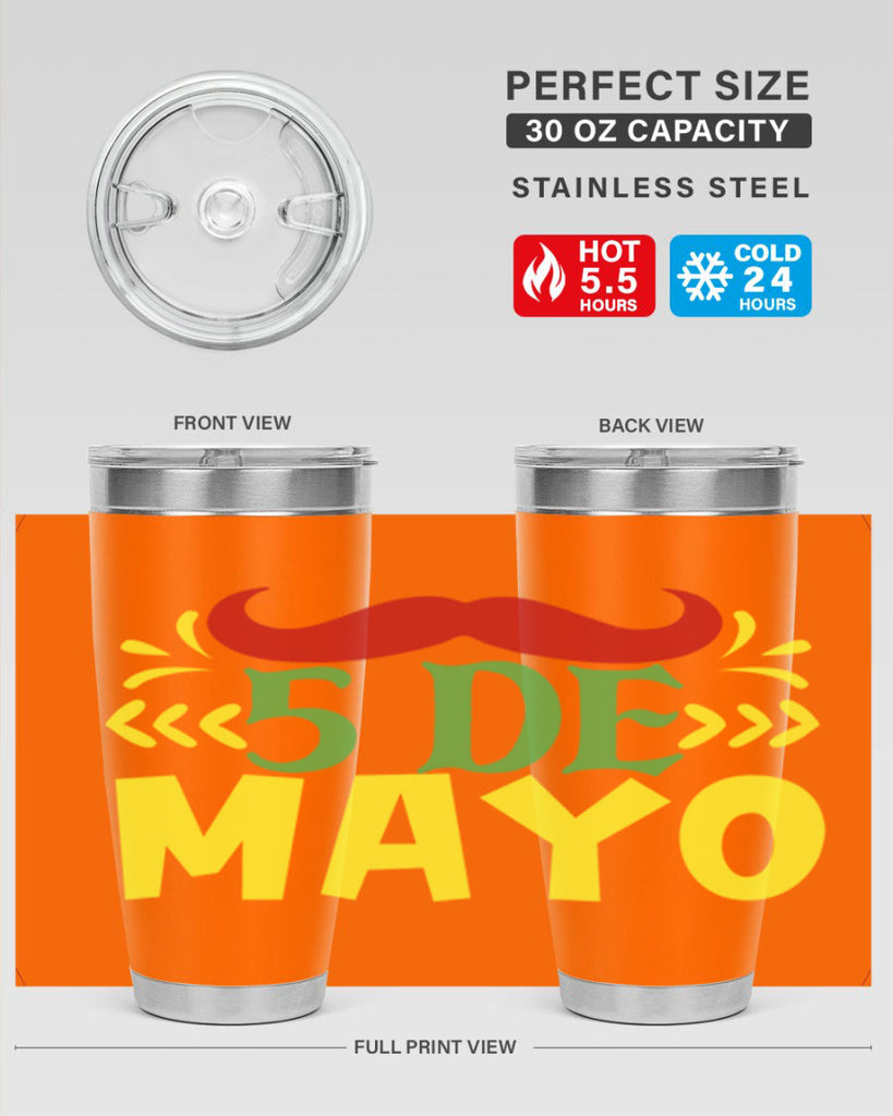 de mayo 5#- cinco de mayo- Tumbler
