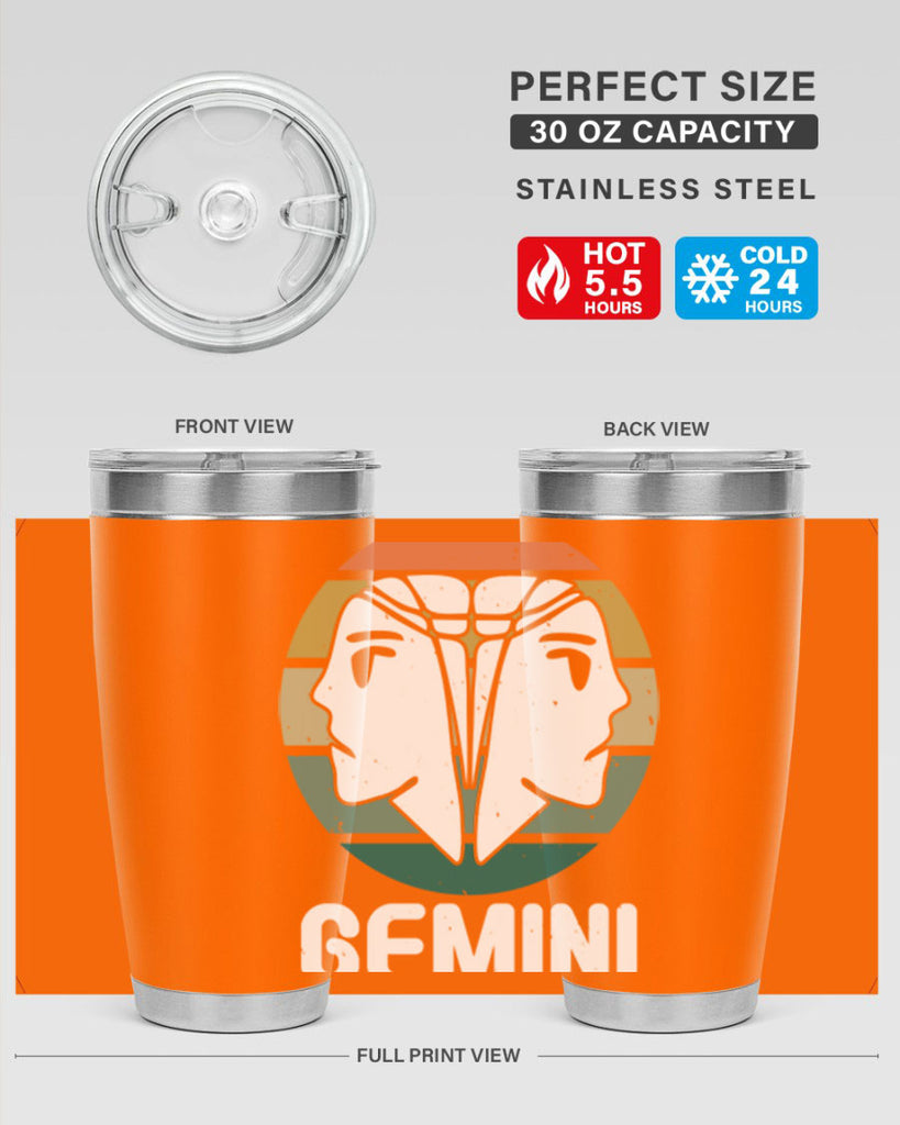 gemini 236#- zodiac- Tumbler