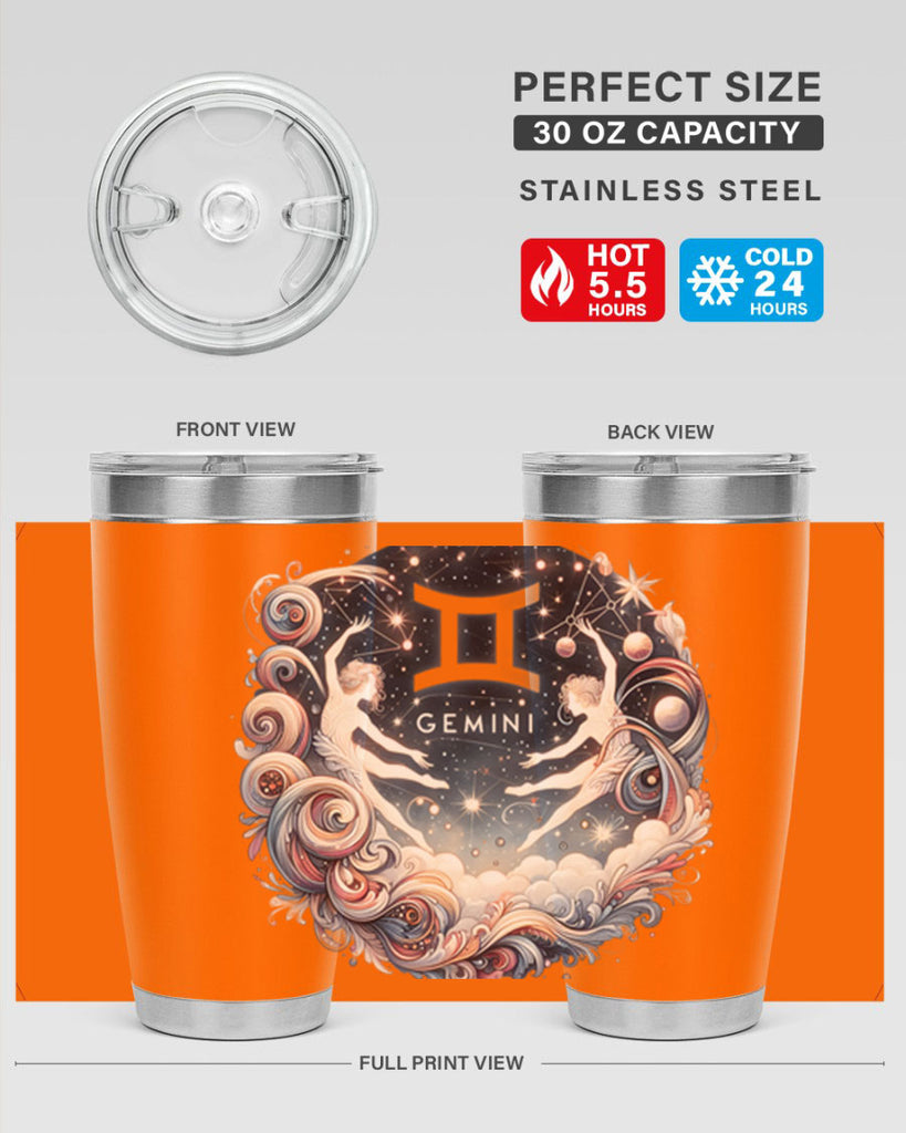 gemini 248#- zodiac- Tumbler