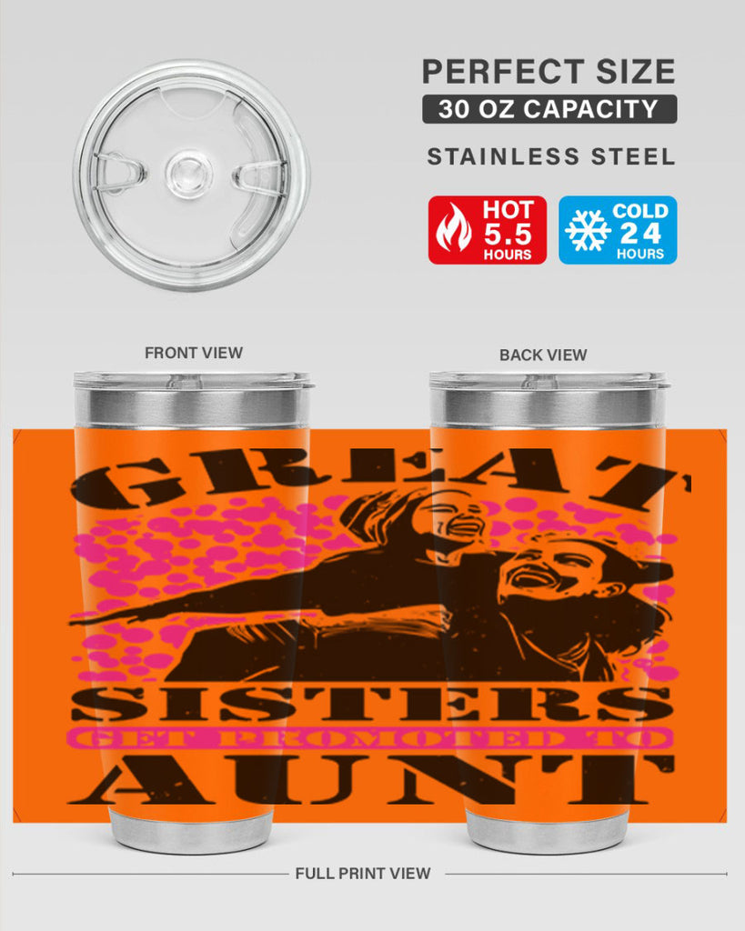 great sisters get promoted to aunt 83#- mothers day- Tumbler