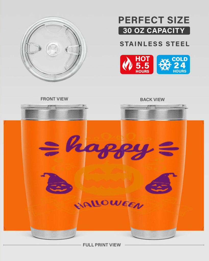 happy halloween 154#- halloween- Tumbler