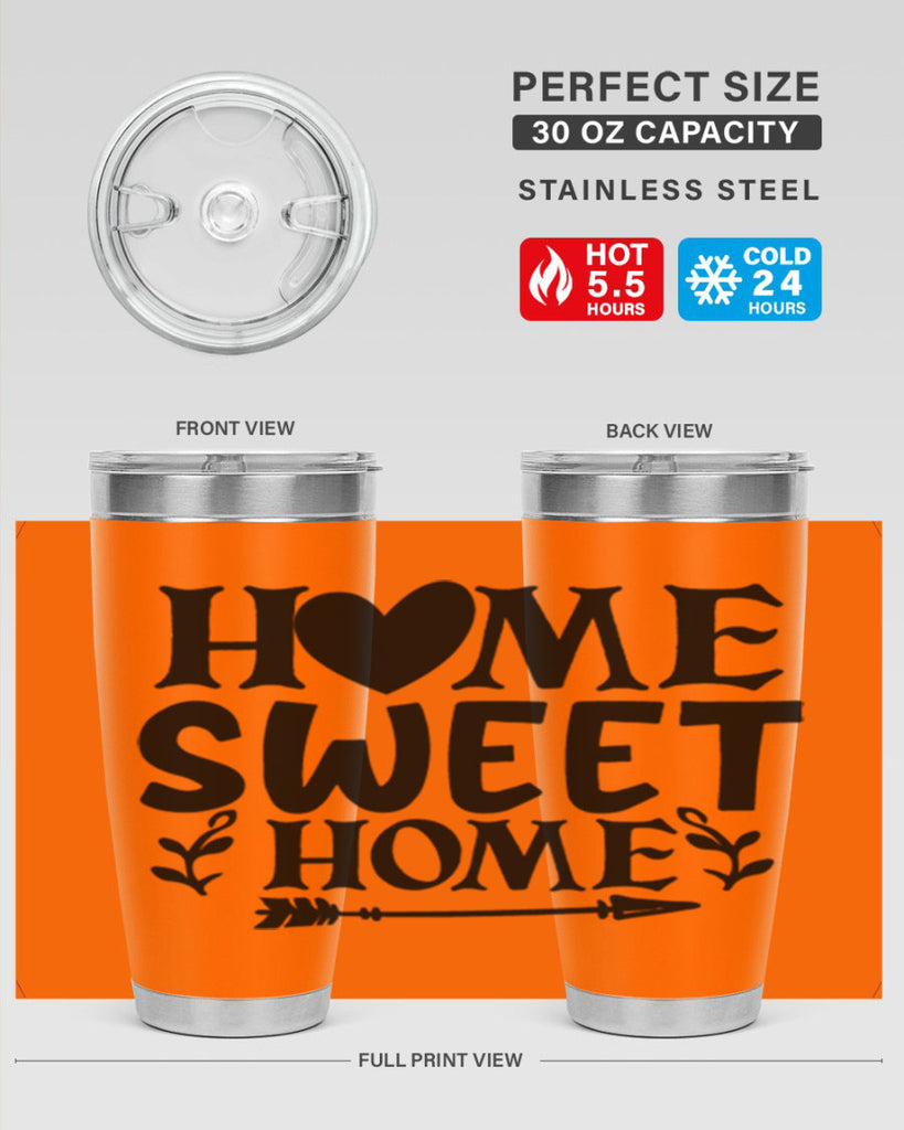 home sweet home 27#- home- Tumbler
