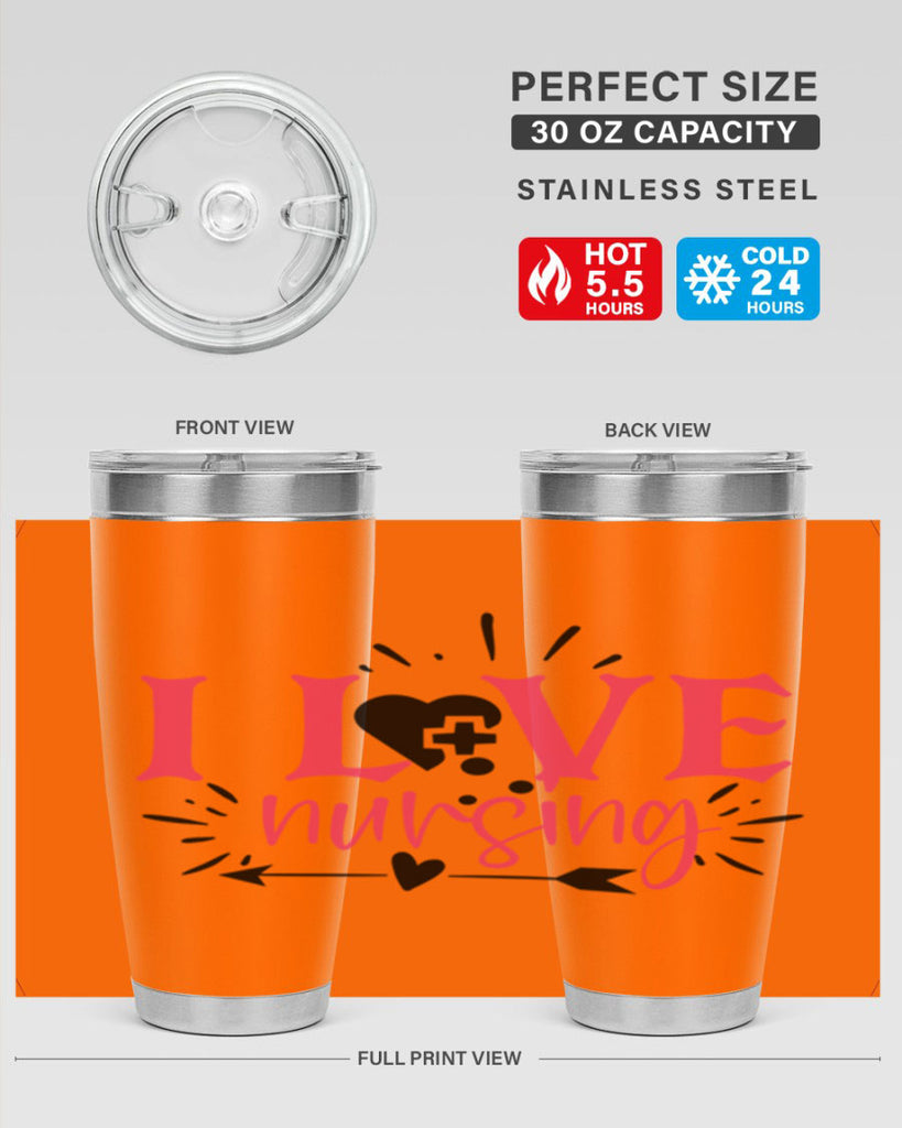 i love nursing Style Style 174#- nurse- tumbler