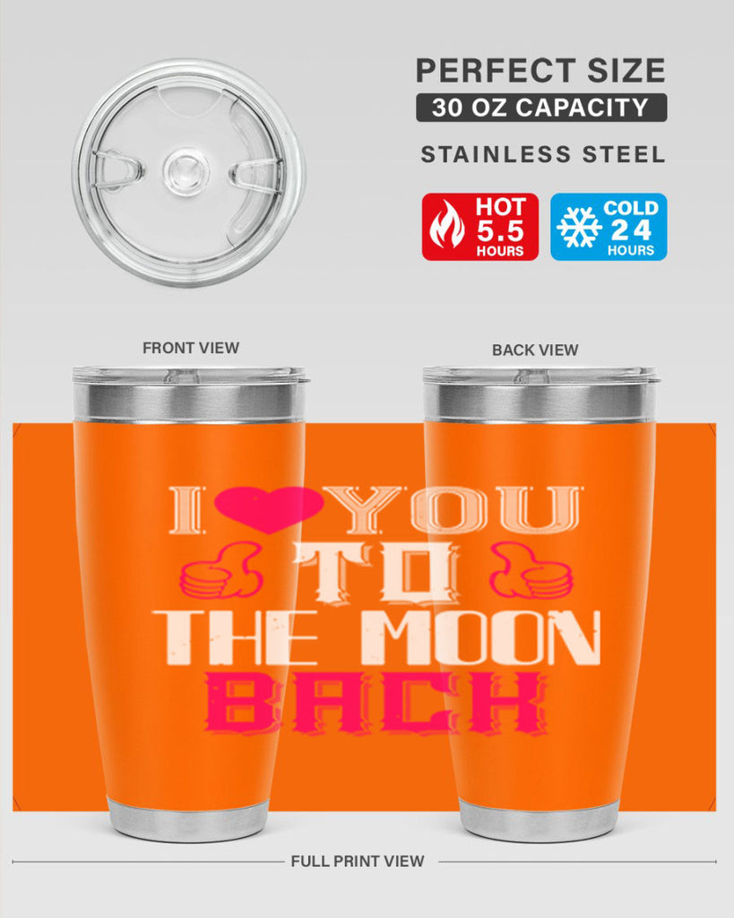 ilove you to the moon beach 49#- valentines day- Tumbler