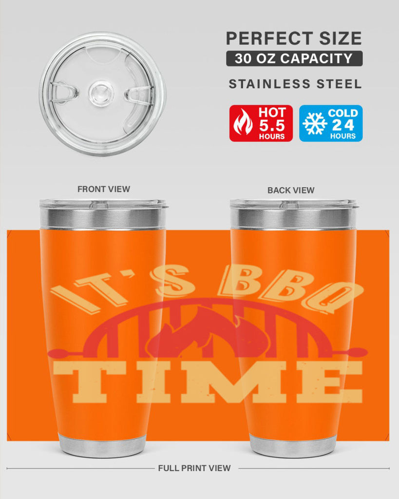 its bbq time 32#- bbq- Tumbler