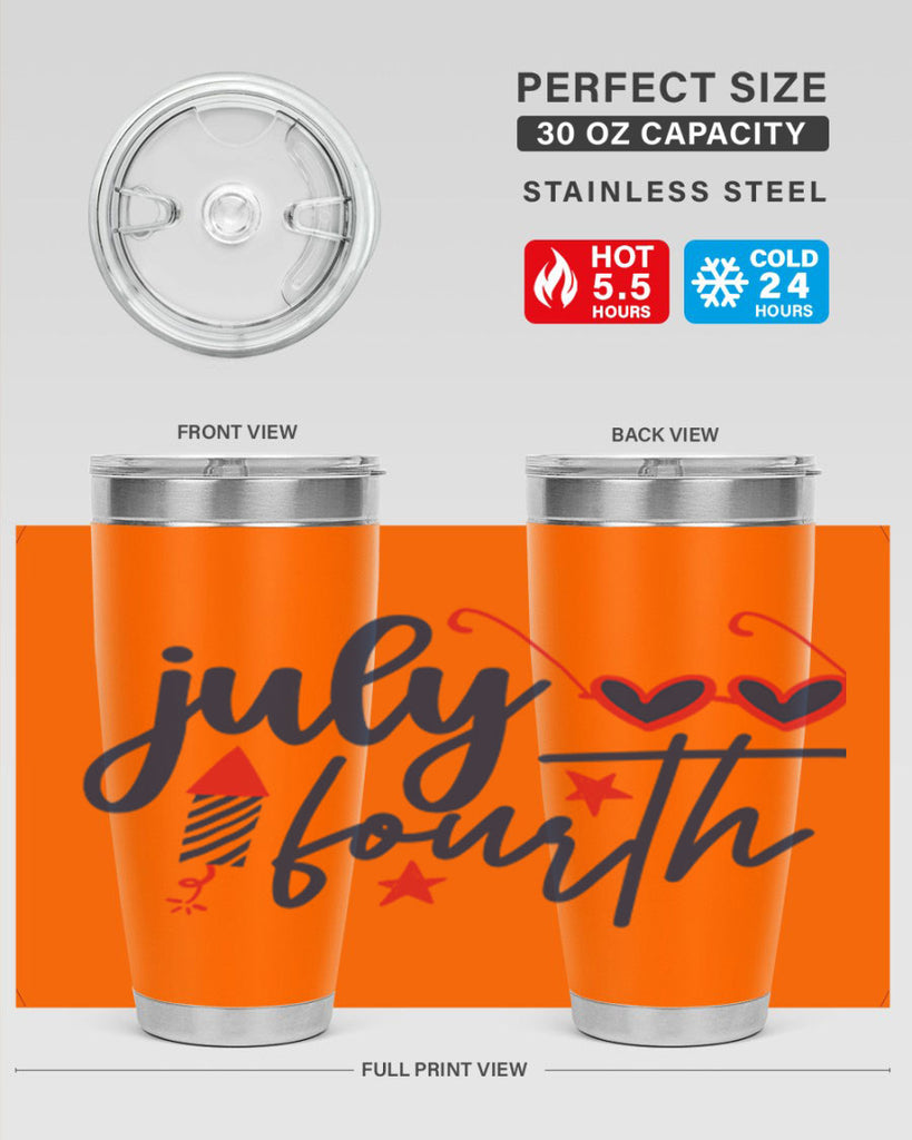 july fourth Style 70#- Fourt Of July- Tumbler
