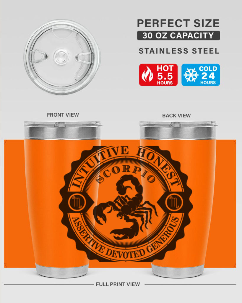 scorpio 31#- zodiac- Tumbler
