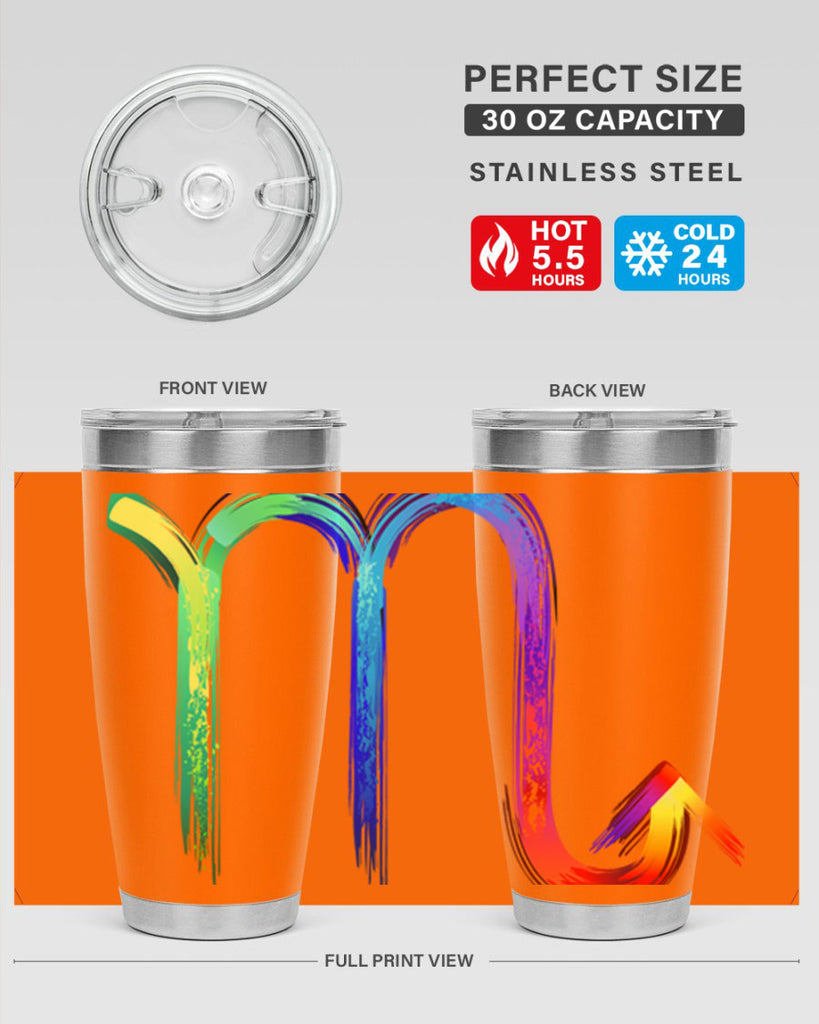 scorpio n 464#- zodiac- Tumbler