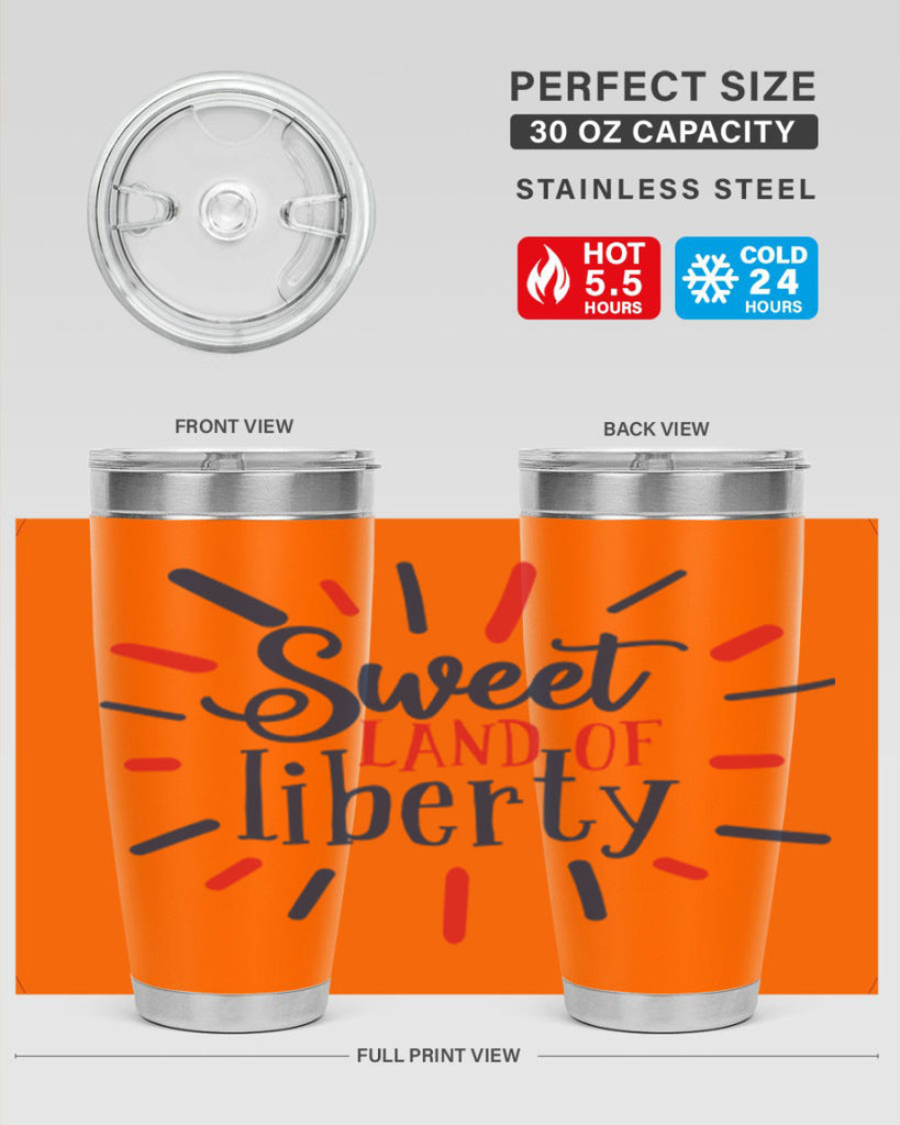 sweet land of liberty Style 7#- Fourt Of July- Tumbler