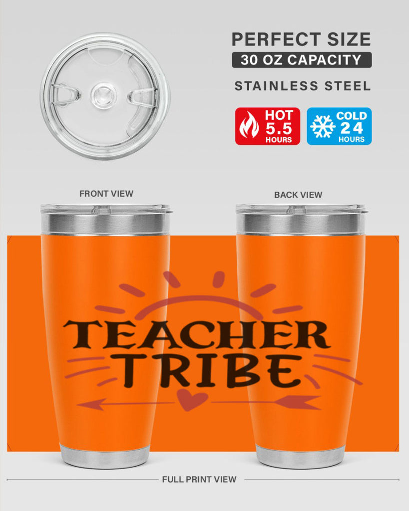 teacher tribe Style 138#- teacher- tumbler