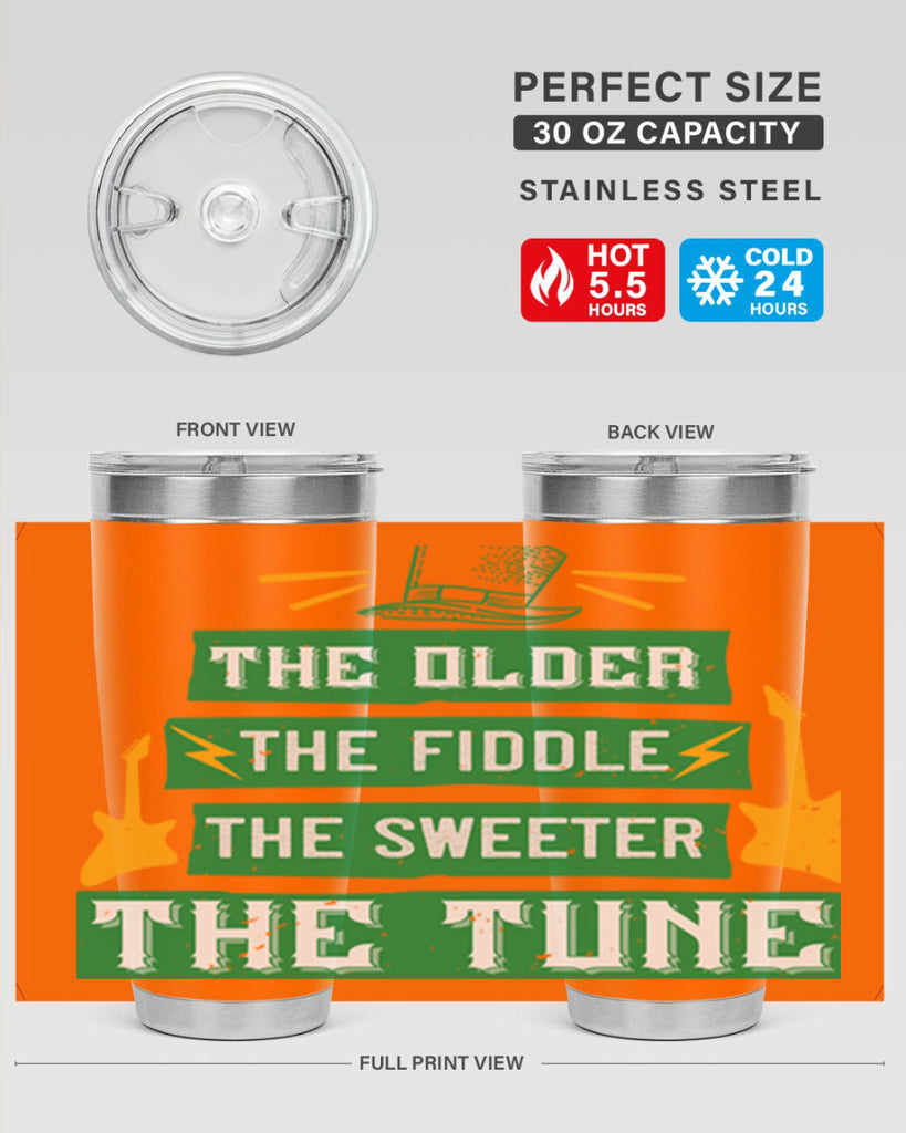 the older the fiddle the sweetrt the tune Style 9#- St Patricks Day- Tumbler