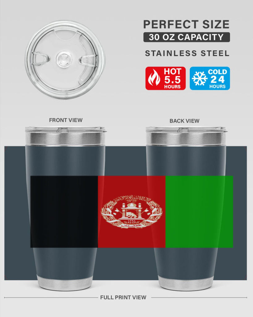 Afghanistan 197#- world flags- Tumbler