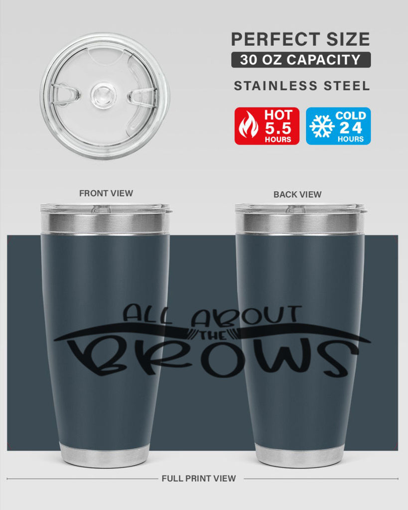 All About The Brows Style 147#- make up- Tumbler