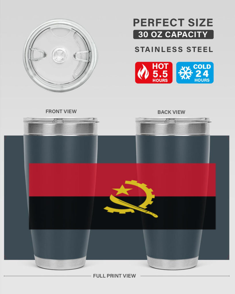 Angola 193#- world flags- Tumbler