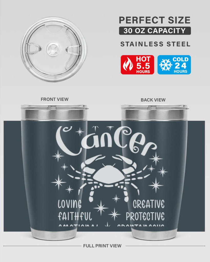 Cancer 150#- zodiac- Tumbler