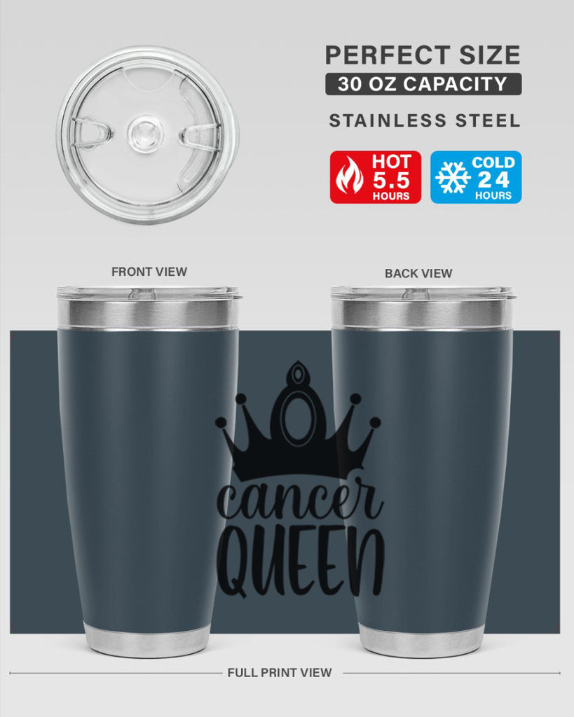 Cancer queen 160#- zodiac- Tumbler
