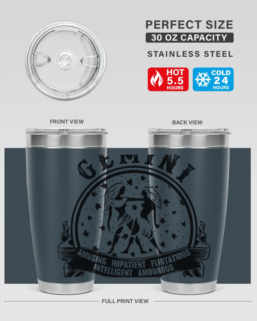 Gemini 9#- zodiac- Tumbler