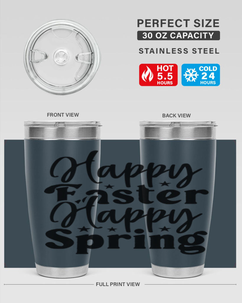 Happy Easter Happy Spring 156#- spring- Tumbler