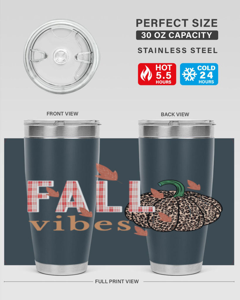 Happy Thanksgiving 252#- fall- Tumbler