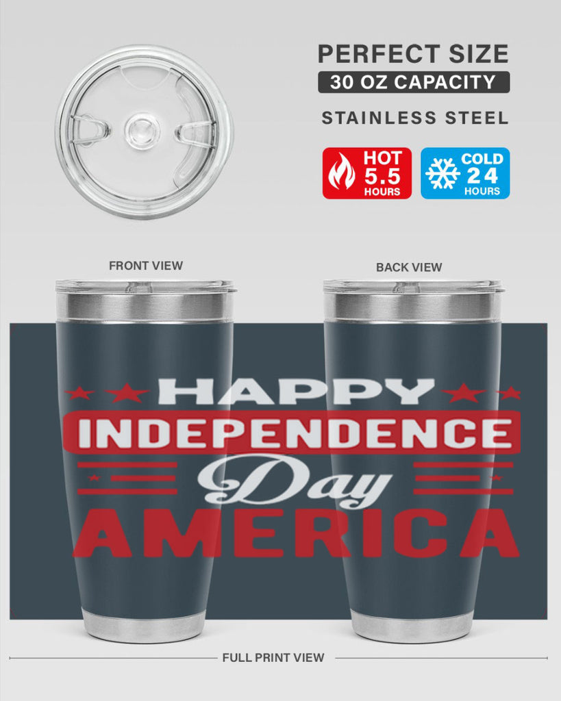Happy independece day America Style 103#- Fourt Of July- Tumbler