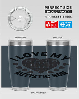 I love my Style 46#- autism- Tumbler