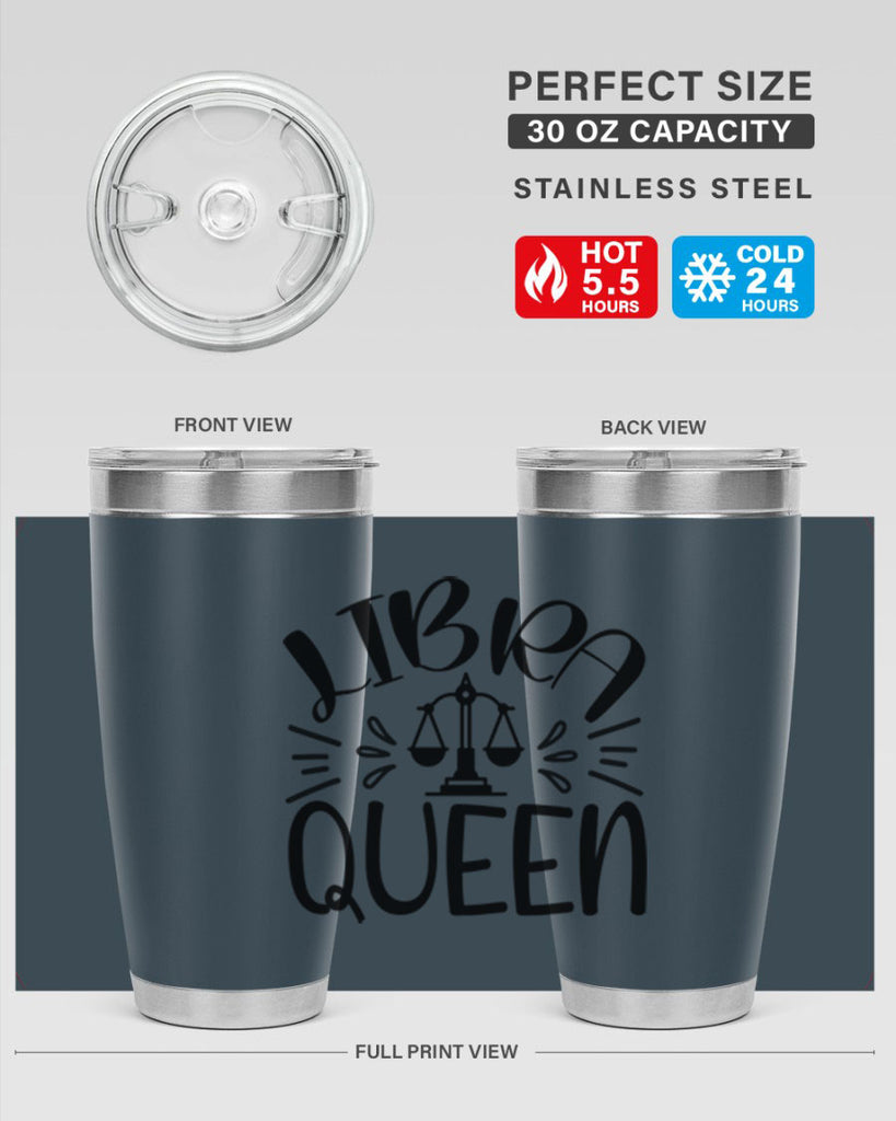 Libra queen 328#- zodiac- Tumbler