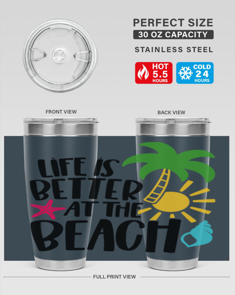Life Is Better At The Beach Style 34#- summer- Tumbler