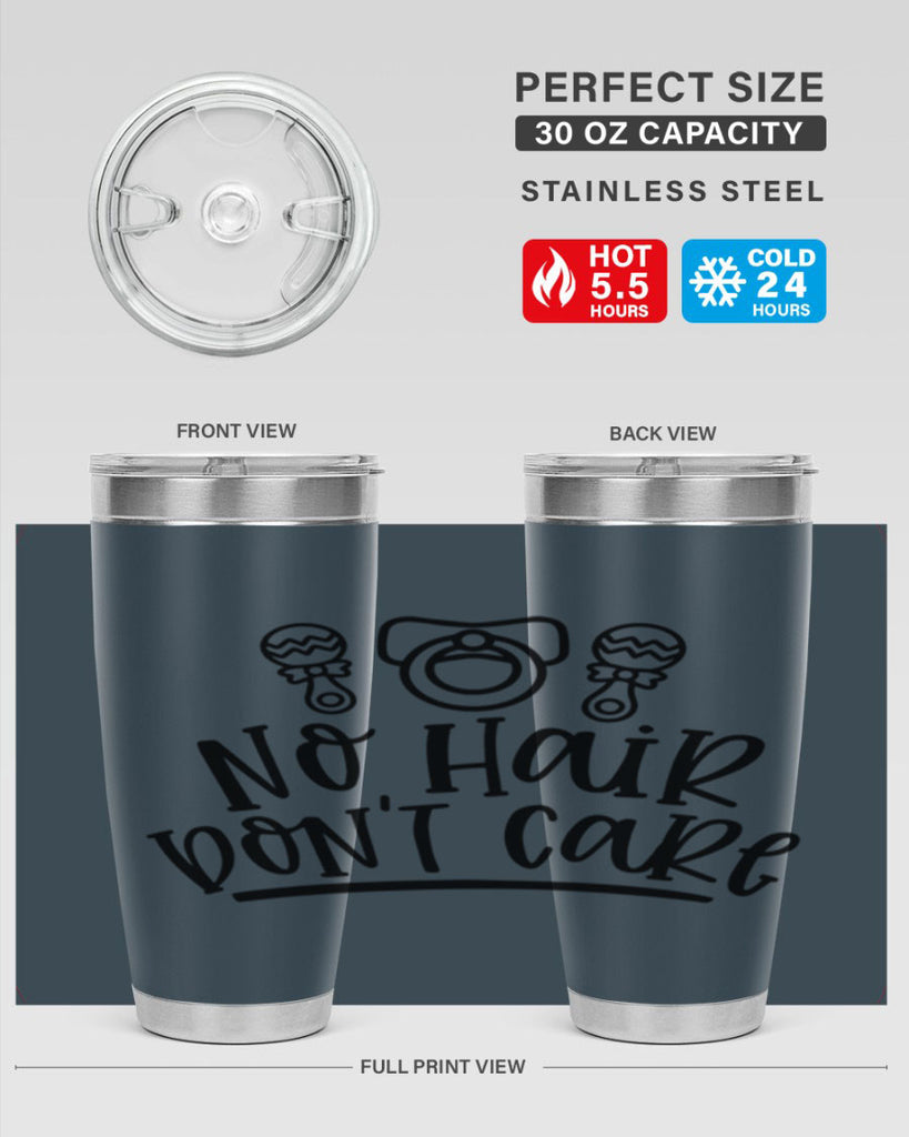 No Hair Dont Care Style 37#- baby- tumbler