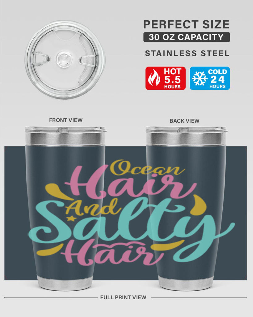 OCEAN HAIR SALTY HAIR Style 60#- summer- Tumbler