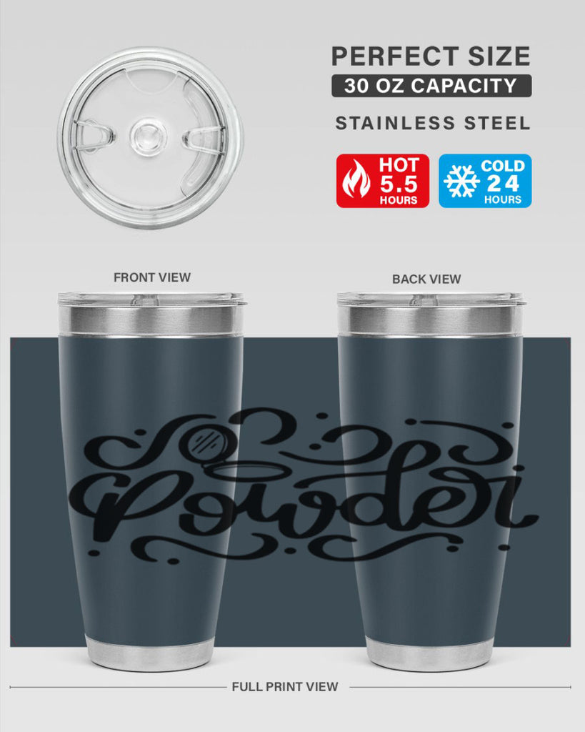 SinglePowder Style 24#- make up- Tumbler