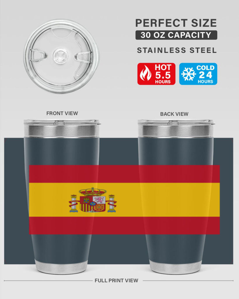 Spain 33#- world flags- Tumbler