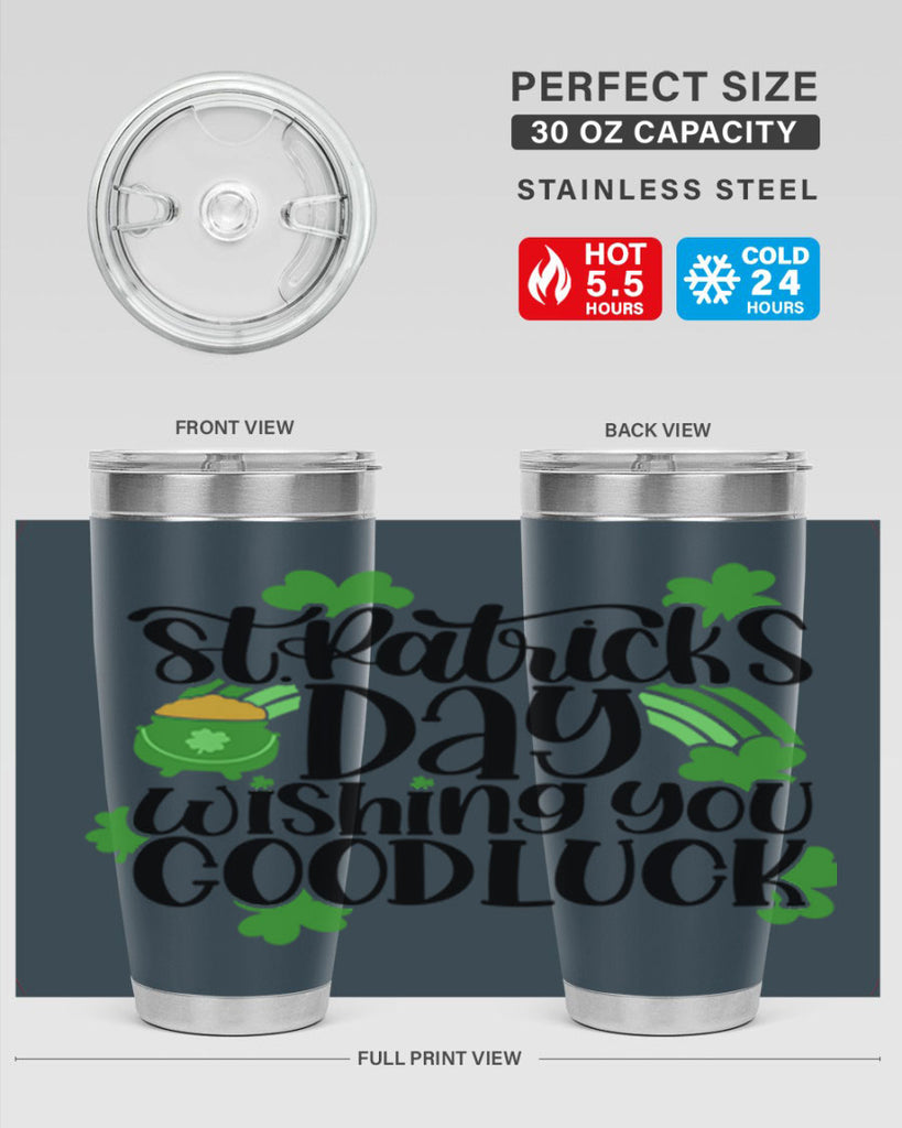 St Patricks Day Wishing You Good Luck Style 27#- St Patricks Day- Tumbler